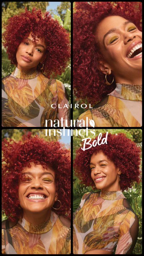 No more choosing when you colorify with Clairol Natural Instincts Bold! Even on the darkest hair, it gives you bold color AND glossy shine, while still being gentle with 0% ammonia! Color Hair For Morena Skin, Gemini Hair, Clairol Natural, Clairol Natural Instincts, Hair Color For Dark Skin, Healthier Hair, Sassy Hair, Hair Restoration, Short Natural Hair Styles