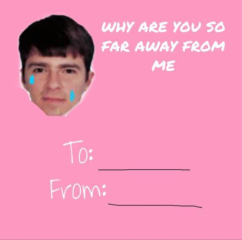 Weezer Valentine Card, Opposite Friends, Friends Template, Twitter Games, Rivers Cuomo, Buddy Holly, Zoo Wee Mama, Weezer, Meme Template