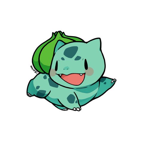 bulbasaur Pokemon Drawings Cute, Cute Bulbasaur Drawing, Bulbasaur Doodle, Bulbasaur Illustration, Chibi Bulbasaur, Bulbasaur Cute, Bulbasaur Art, Cute Bulbasaur, Pokemon Lapras