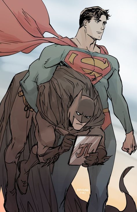 Superman X Batman, Superman X, Digital Comics, Books Graphic, Batman Funny, Arte Dc Comics, Batman Comic Art, Dc Comics Artwork, Batman Vs Superman