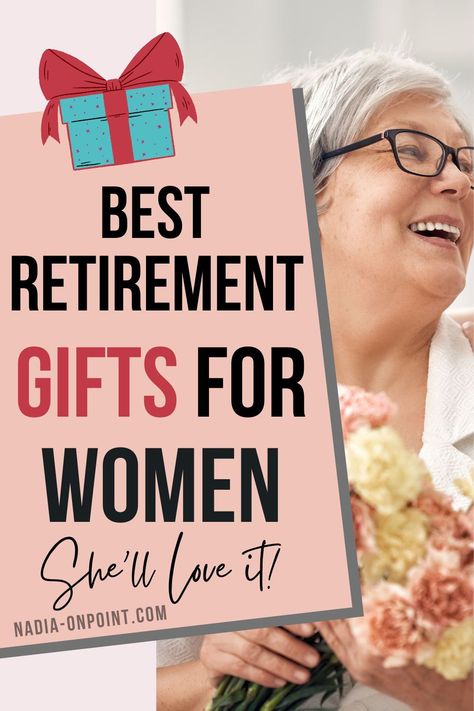 Gift Ideas for Women! Here are some of the best retirement gifts for women! They are unique and fun. They will make the perfect retirement gifts for older women. From bags to travel wraps and shirts, these are the best retirement gifts for women ideas. #retirement #women #gift Retirement Gift Wrapping Ideas, Christian Retirement Gifts, Good Retirement Gifts For Women, Nice Retirement Gifts For Women, Retirement Jewelry For Women, Retirement Gift Baskets For Women, Small Retirement Gift Ideas, Cute Retirement Gift Ideas, Gift Ideas For Retirement For Women