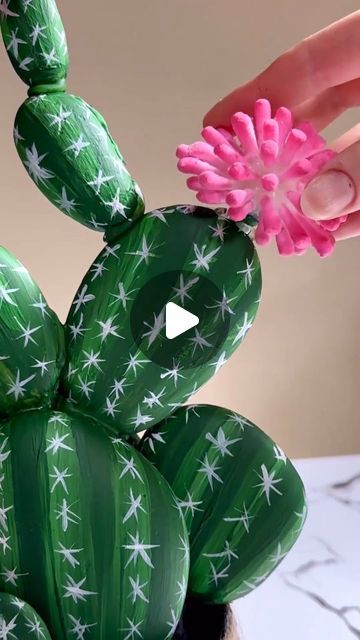 Cactus Centerpiece Diy, Cactus Crafts Diy, Paper Mache Cactus, Diy Cactus Decor, Cactus Crafts, Cactus Ideas, Cactus Centerpiece, Board Game Themes, Stone Cactus