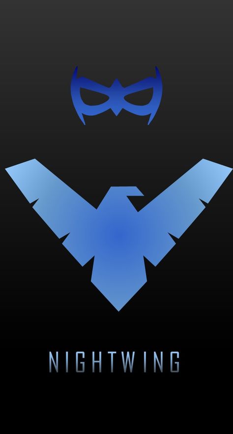 Batfam Art, Nightwing Symbol, Nightwing Wallpaper, Superheroes Wallpaper, Batman Love, Infamous Second Son, Dc Comics Series, Robin Dc, Dc Comics Wallpaper