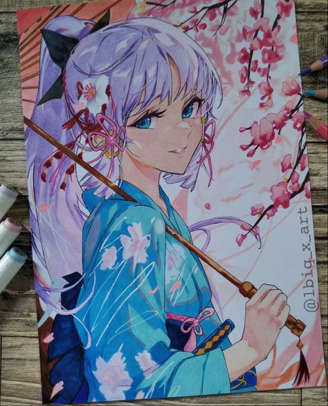 Anime Drawings For Beginners, Drawing Ideas Creative, Markers Art, Manga Watercolor, Disney Canvas Art, Copic Marker Art, Animal Illustration Art, Best Anime Drawings, Anime Drawing Books