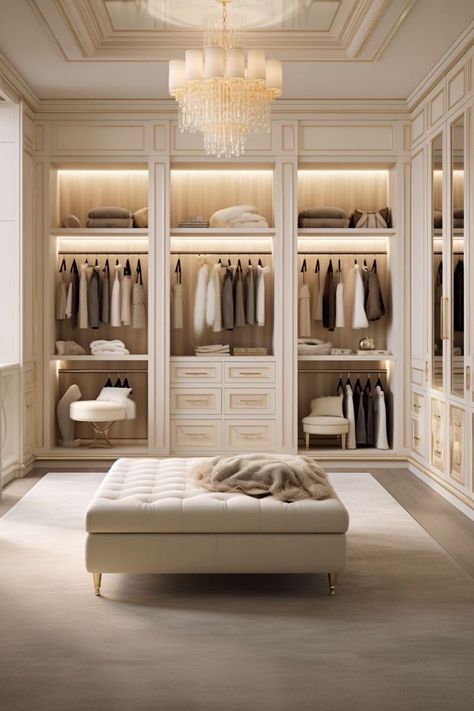 Modern Wardrobe Designs, Modern Closet Designs, Dressing Ikea, Wardrobe Design Modern, Dream Closet Design, Beautiful Closets, Best Home Design, Luxury Closets Design, Closet Renovation