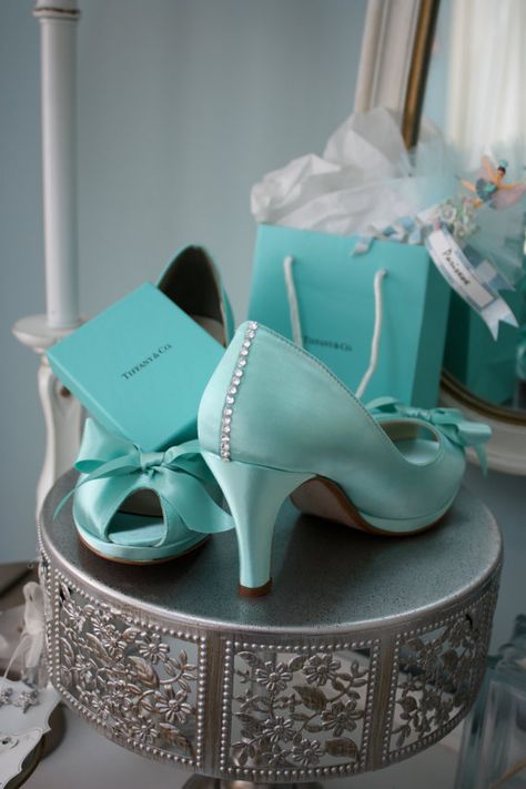 Light blue heels