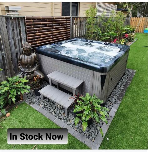 Backyard Jacuzzi Ideas Patio, Spa Outside, Hot Tub Landscaping, Hot Tub Time Machine, Hot Tub Surround, Hot Tub Room, Outside Area, Hot Tub Designs, Hot Tub Patio