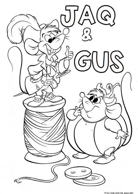 #Printable #Jaq and #gus  #Cinderella #coloring pages for kids Pintar Disney, Disney Colouring Pages, Cinderella Coloring Pages, Fargelegging For Barn, Cinderella Mice, Disney Princess Colors, Cartoon Coloring, Princess Coloring Pages, صفحات التلوين