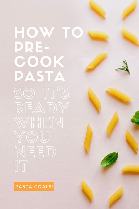 Pasta Ahead Of Time, How To Cook Noodles, Reheat Pasta, How To Make Macaroni, Cooking Spaghetti, Pasta Party, Hearty Lunch, Pasta Bar, Macaroni Pasta