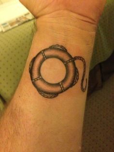 Tattoo Infinity, Tattoo Christian, Tattoos Cool, Liberty Tattoo, Mental Health Inspiration, Piercings Ideas, Nautical Tattoo, Life Preserver, Daughter Tattoos