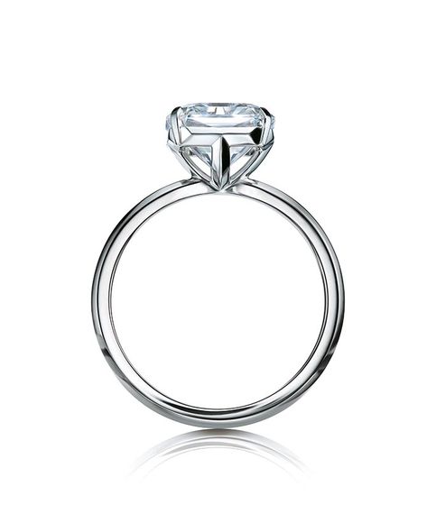 Tiffany True diamond and platinum ring Photo courtesy Tiffany Setting Tiffany & Co., Tiffany Style Engagement Ring, Tiffany True, Timeless Engagement Rings Tiffany & Co., Tiffany Setting Engagement Ring, Luxury Engagement Rings Tiffany & Co., Tiffany Solitaire Ring Tiffany & Co., Luxury Rings Tiffany & Co., Tiffany Diamond Ring