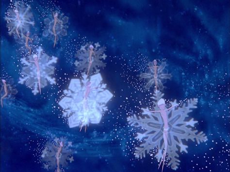 Fantasia - Snowflake Fairies Fantasia Disney, Fairy Aesthetic, Disney Fairies, Winter Magic, Christmas Fairy, Disney Aesthetic, Disney Pins, Pixie Dust, Christmas Paintings