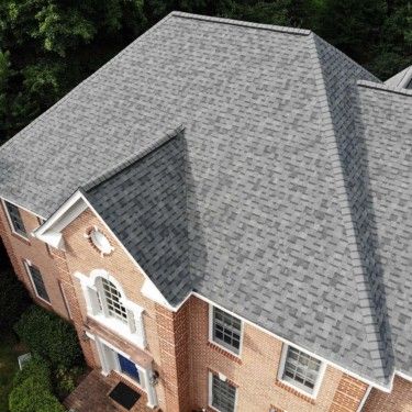 Owens Corning Duration Slatestone Gray - 1Roof Owens Corning Shingles, Best Modular Homes, Slate Stone, Great Falls, Roof Shingles, Deck Decorating, Roof Design, Modular Homes, Grey Stone