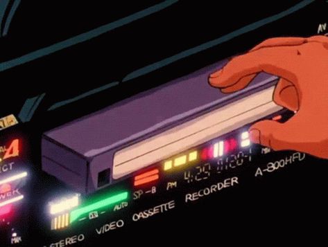 Video Aesthetic GIF - Video Aesthetic - Discover & Share GIFs Anime Aesthetic Gif, Futurisme Retro, New Retro Wave, 80s Aesthetic, Vaporwave Aesthetic, Anime Gifs, Retro Waves, Old Anime, 90s Anime