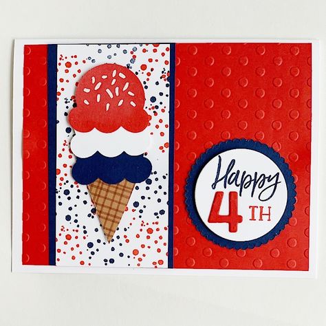 Fourth Of July Cards, 4th Of July Cards, 4th Of July Cards Handmade, Independence Day Card, Card Making Templates, Grad Cards, Birthday Cards For Boys, Star Cards, Fourth Of July Decor