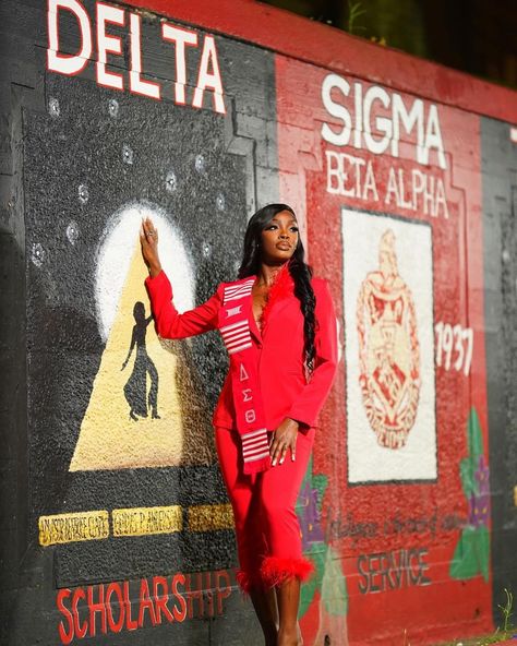 delta sigma theta • Instagram Delta Sigma Theta Photoshoot Ideas, Dst Photoshoot, Beyond Grateful, Choosing Me, Theta Sorority, Delta Sigma Theta Sorority, My Love For You, Grad Photoshoot, The 40s