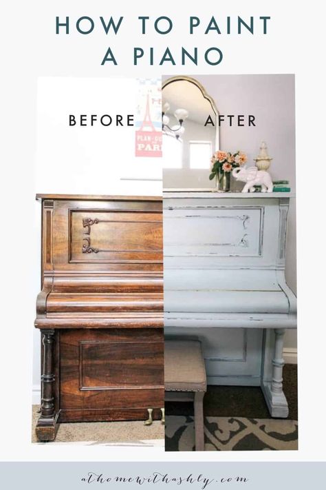 Paint A Piano, Piano Living Rooms, Painted Pianos, White Piano, Upright Piano, The Masterpiece, Diy Home Improvement, Cool Paintings, Home Office Design