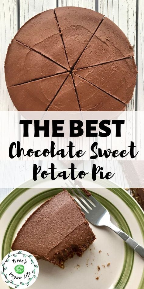 Chocolate Sweet Potato Pie, Raw Sweet Potato Recipes, Paleo Sweet Potato Dessert, Healthy Sweet Potato Chocolate Cake, Gluten Free Dairy Free Sweet Potato Pie, Healthy Sweet Potato Pie Recipe, Sweet Potato Chocolate Mousse, Paleo Sweet Potato Pie Recipes, Hidden Protein