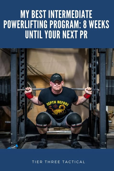 Intermediate Strength Training Program Powerlifting Program 12 Weeks, Power Lifting Workouts, Powerbuilding Program, Powerlifting Program, Powerlifting Men, Weight Lifting Program, Powerlifting Workouts, Powerlifting Shirts, Hypertrophy Training