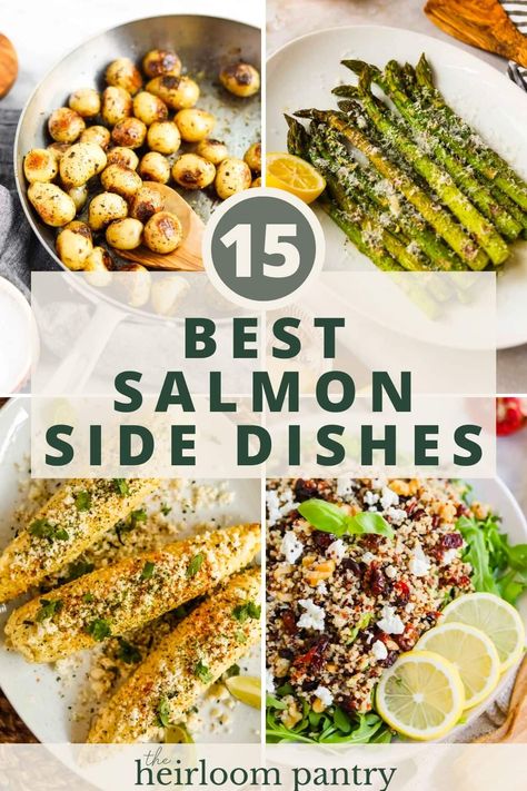 Wondering what side dishes are best with salmon? Look no further! Below we list all of our favorite salmon side dishes, including Japanese vegetables, simple salads, and flavorful potatoes. Salmon Side Dishes, Recipes For Salmon, Salmon Sides, Light Side Dishes, Side Dishes For Salmon, Simple Salads, Best Salmon, Over Easy Eggs, Vegetarian Sides