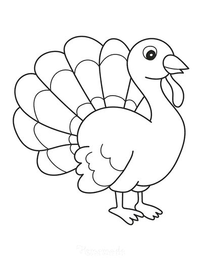 Simple Thanksgiving Coloring Pages, Thanksgiving Turkey Coloring Pages, Free Printable Turkey Coloring Pages, Thanksgiving Colouring Sheets, Fall Animal Coloring Pages, Thanksgiving Colouring Printables, Turkey Outline Printable, Free Toddler Coloring Pages, Thanksgiving Coloring Sheets Free