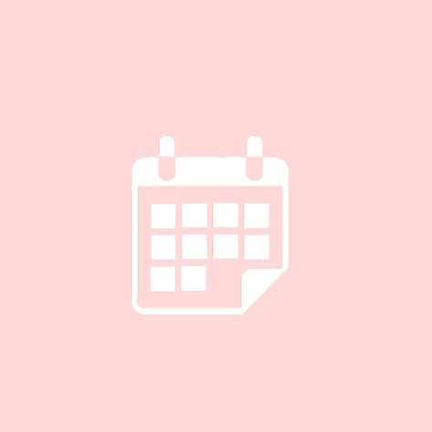 Pastel Pink Calendar Icon, Calendar App Icon Pink, Calendar App Icon, Phone Update, Pink Layout, Pink Calendar, Pastel Pink Icons:), Pink And Black Wallpaper, Pink Widget