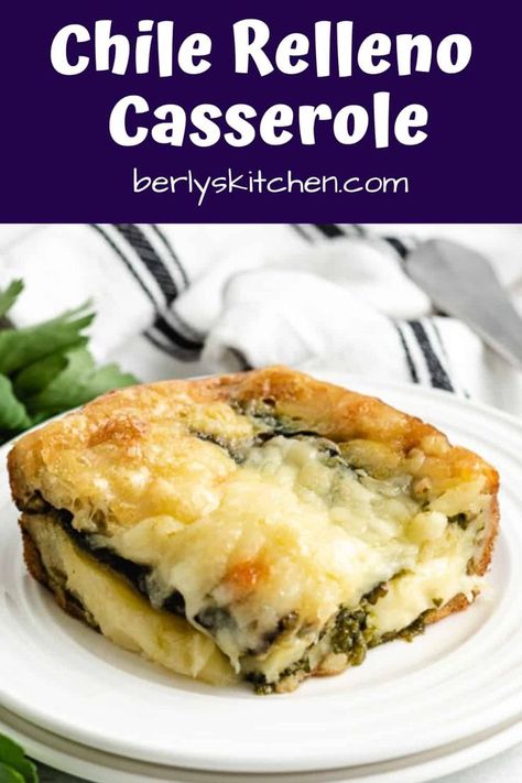 Chile Relleno Casserole Recipe, Chili Relleno Casserole, Relleno Casserole, Chile Relleno Casserole, Chili Relleno, Poblano Peppers, Chile Relleno, Stuffed Poblano Peppers, Easy Casserole Recipes