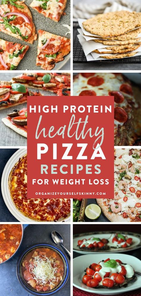 High Protein Pizza, Low Carb Dinner Ideas, Healthy Homemade Pizza, Calories Pizza, Low Calorie Pizza, Diet Pizza, Low Carb Pizza Recipes, Protein Pizza, Healthy Pizza Recipes