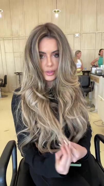 Brielle Biermann Hair, Pecan Sandie, Brielle Biermann, Hand Tied Wefts, Popular Color, Beauty Salon, New Hair, Hair Hair, Makeup Looks