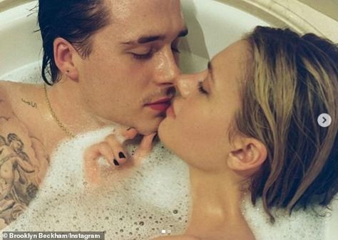 Beckham Wedding, Nicola Peltz, Nicolas Peltz, Public Display Of Affection, Brooklyn Beckham, Under Your Spell, Intimate Photos, 1 Year Anniversary, The Love Club