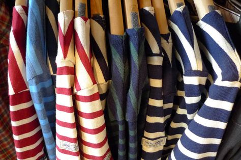 Saint James Shirts - the original naval striped shirt! Saint James, Striped Shirt, Plaid Scarf, What To Wear, The Original, France, My Style, The Originals, How To Wear