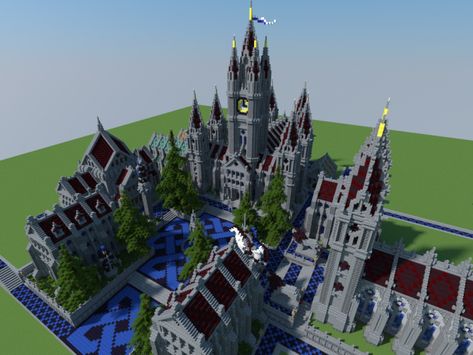 Gothic Town Hall +extras Minecraft Project Minecraft Grand Hall, Minecraft Village Ideas, Manchester Town Hall, Guild Hall, Minecraft Village, Castle Ideas, City Inspiration, Village Ideas, Minecraft Structures