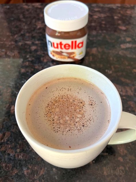 Warm up with the best Nutella Hot Chocolate, a rich and creamy treat that's incredibly easy to make. This microwave hot chocolate recipe combines the deep flavors of cocoa powder with the sweet, nutty taste of Nutella, creating a delightful drink that's perfect for cozy nights. Whether you're looking for a quick indulgence or a comforting beverage, this Nutella Hot Chocolate is sure to satisfy your cravings. Microwave Hot Chocolate, Nutella Hot Chocolate Recipe, Cherry Dump Cake Recipe, Nutella Hot Chocolate, Hot Chocolate Recipe, Mexican Hot Chocolate, Chocolate Recipe, Hot Chocolate Recipes, Chocolate Shavings