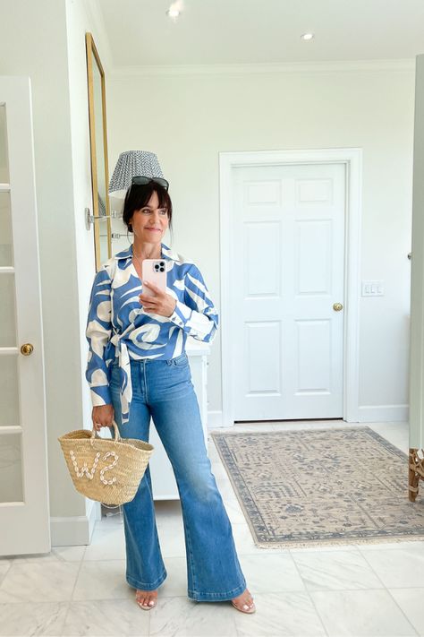 So Susie, Veronica Beard Blazer, Denim Sandals, Pointy Toe Shoes, Buy Jeans, Best Mother, Mother Denim, Other Outfits, Fall 2022