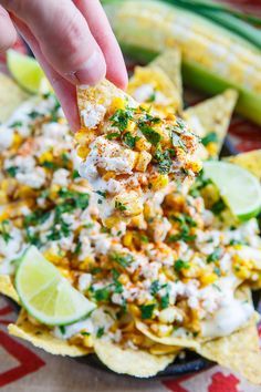 Mexican Street Corn Nachos Elote Nachos, Street Corn Nachos, Snacking Ideas, Nachos Recept, Corn Nachos, Mexican Party Food, Charred Corn, Authentic Mexican Recipes, Mexican Appetizers