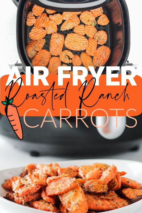 Ranch Carrots Air Fryer, Air Fryer Frozen Carrots, Air Fryer Carrot Chips, Carrot Fries Air Fryer, Ranch Carrots, Air Fryer Carrot Fries, Air Fryer Carrots, Fries In The Air Fryer, Carrot Chips