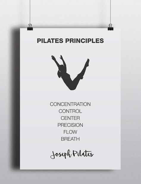 PILATES POSTER Pilates Art Print Pilates Studio Decor | Etsy Pilates Poster Wall Art, Pilates Quotes Inspiration Motivation, Pilates Facts, Pilates Sayings, Pilates Quotes Inspiration, Pilates Sign, Pilates Wallpaper, Pilates Principles, Joseph Pilates Quotes