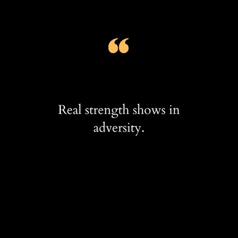 In the face of adversity, true strength shines. It's easy to feel strong when everything is going well, but it's in the tough times that our real character is revealed. Challenges test our limits, push us to our breaking points, and force us to dig deep within ourselves to find the courage to keep going. This resilience is not just about physical endurance but also mental fortitude. It's about holding on to hope when everything seems bleak, about finding a reason to smile when life gives you ... Over Coming Adversity Quotes, Strength Doesnt Come From What You, Smile In The Face Of Adversity, Courage Is Not Having The Strength, Success Is The Sum Of Small Efforts, Mental Fortitude, True Strength, Dig Deep, Reasons To Smile