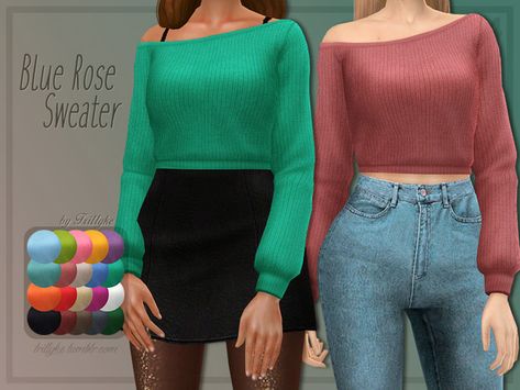 Sims Fashion, The Sims 4 Maxis Match, Ts4 Clothes, Sims 4 Cc Maxis, Colour Swatches, Sims 4 Mm Cc, Sims 4 Cc Clothes, The Sims 4 Download, Sims 4 Mm