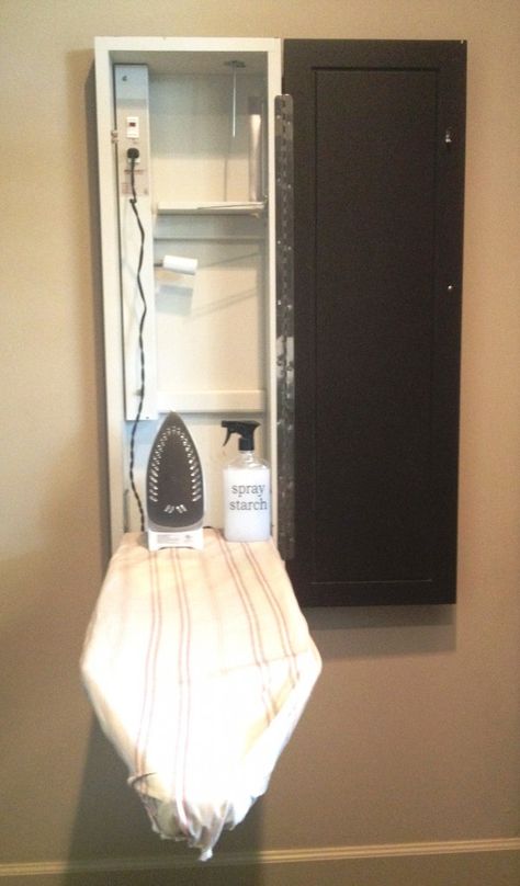 Ironing board cupboard with integrated electrical for laundry room or even master bathroom Laundry Room Storage Shelves, Small Laundry Room Organization, Laundry Closet, Small Laundry Room, Small Laundry, Laundry Room Storage, Laundry Mud Room, Bedroom Door, Laundry Storage