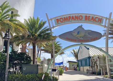 13 Top-Rated Things to Do in Pompano Beach, FL | PlanetWare Pompano Beach Florida Restaurants, Pompano Beach Florida Things To Do, Florida Vacation Spots, Lauderdale By The Sea, Pompano Beach Florida, Beach Book, Florida Travel Guide, Vacation Wishes, Destination Unknown