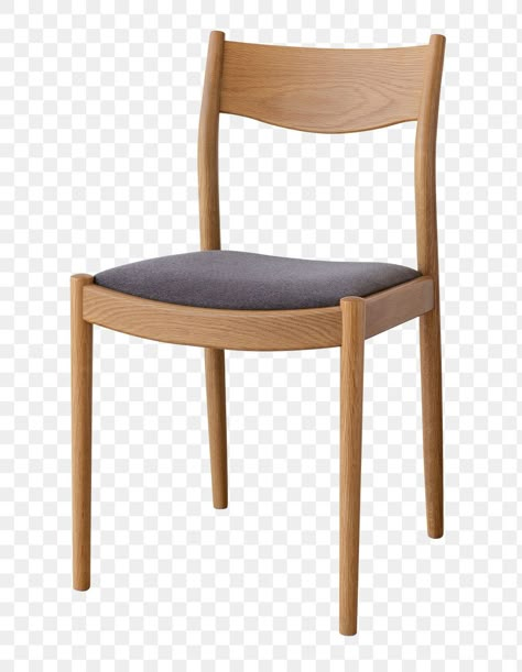 Wood Chairs With Cushions, Chair Png For Editing, Chair Reference, Editing Stickers, Chair Png, Photoshop Furniture, Furniture Png, Study Table And Chair, Kitchen Background