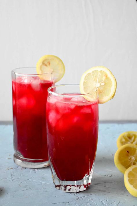 Prickly Pear Lemonade is a colorful sweet, tart, and refreshing twist on a classic, great for cool down during warm day. This is one of the fruits I was trying to find for some time now. Finally, in my local HEB I found some ripe prickly pear fruits and immediately decide to buy some and made this Prickly Pear Lemonade. What is Prickly Pear? Prickly pear is deliciously sweet fruit of the nopal cactus and grows in wild throughout the deserts of the American Southwest, as well as in Mexico. It ... Prickly Pear Lemonade Recipe, Pear Lemonade Recipe, Prickly Pear Lemonade, Pear Lemonade, Prickly Pear Recipes, Cactus Recipe, Prickly Pear Juice, South Indian Kitchen, Smoothie Popsicles