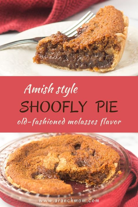 Delicious molasses pie recipe from Amish culture. shufly pie is a classic. Molasses Pie Recipe, Molasses Pie, Shoofly Pie Recipe, Shoofly Pie, Amish Culture, Humble Pie, Shoo Fly, Amish Recipes, Pudding Desserts