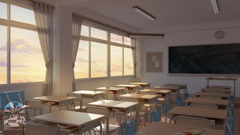 Classroom Background, Background Anime, Anime Places, Anime Classroom, Ap Art, Animated Drawings, Student Fashion, Cartoon Character Design, Anime Scenery Wallpaper