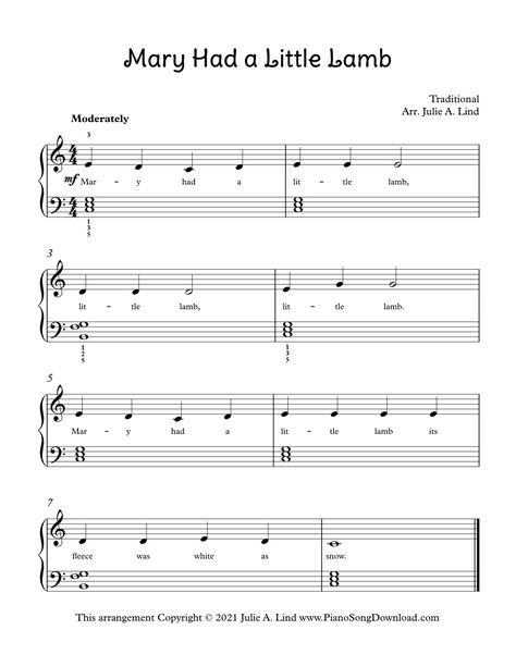 Mary Had a Little Lamb Mary Had A Little Lamb Piano, Piano Music For Kids, Mary On A Cross, Music Theory Piano, Sheet Music With Letters, Piano Learning, Piano Lessons For Beginners, Free Piano Sheet Music, Piano Sheet Music Classical