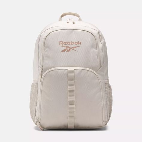 Super fast shipping and delivery thank you! Reebok Backpack, Dirty Shoes, Backpack Essentials, Molle Webbing, Retro Swimwear, Light Up Shoes, Fancy Bags, Lots Of Pockets, Freshman Year