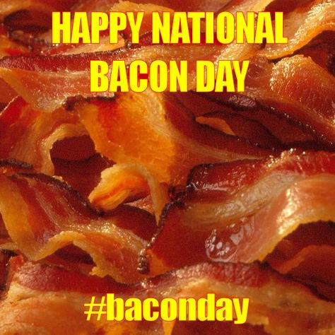 August 30, 2014 - National Bacon Day National Bacon Day, Bacon Day, Salt Brine, Basic Food, Pasta Pizza, Food Groups, December 30, Pizza Pasta, Life Humor