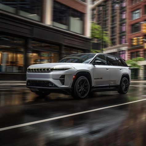 Jeep Wagoneer S, the brand’s first full EV for the US, starts at $71,995 2023 Jeep Grand Wagoneer, New Jeep Wagoneer, Jeep Grand Wagoneer Custom, Jeep Grand Wagoneer 2022, 1990 Jeep Grand Wagoneer, Jeep Wagoneer, City State, American Brand, Tesla Model