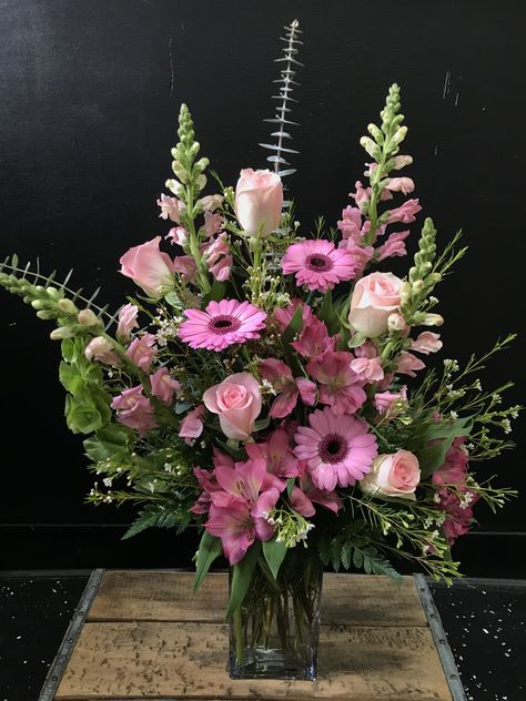 80th Birthday Flower Arrangements, Focal Point Flower Arrangements, Flower Planter Arrangements, 50th Birthday Flowers Arrangements, Get Well Flowers Arrangements, Big Vase Flower Arrangement, Trending Floral Arrangements, Artificial Centerpieces, Gerbera Arrangement